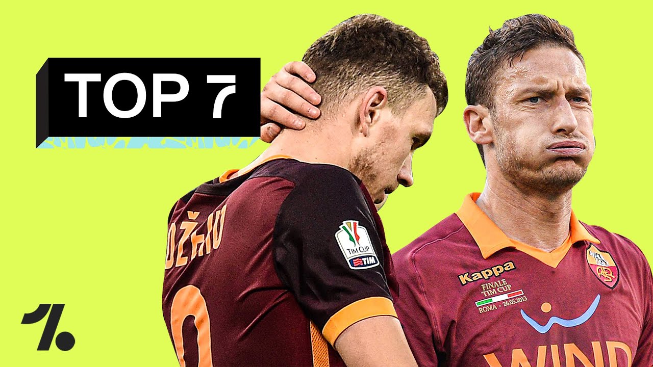 7-1 e coppe in faccia: le peggiori SCONFITTE nella storia della Roma!