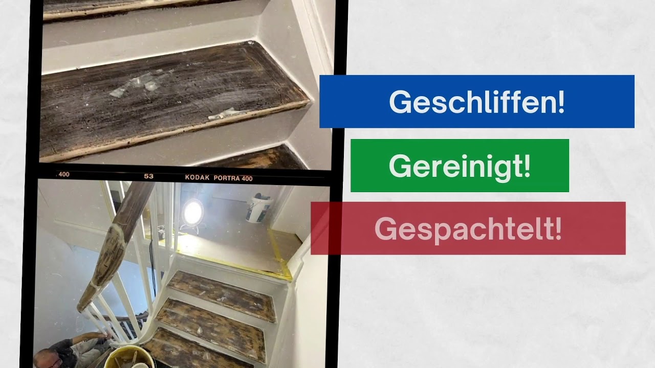Treppenhaus gründlich saniert
