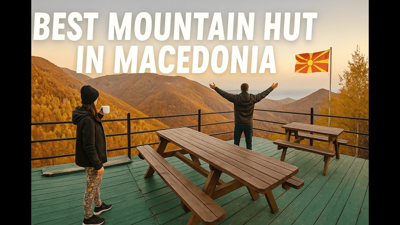 Most BREATHTAKING View at Planinarski dom Karadzica, Macedonia!