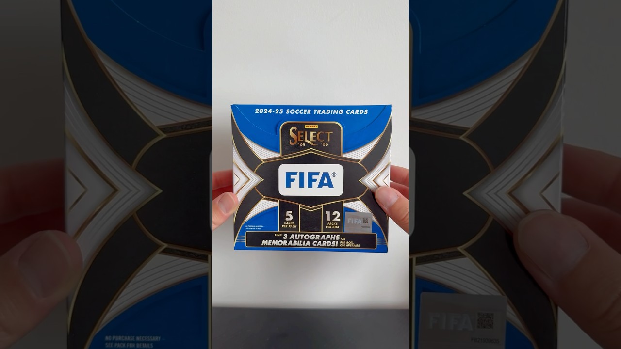 Can I make a profit opening a Panini Select FIFA hobby box?! ⚽️🔥