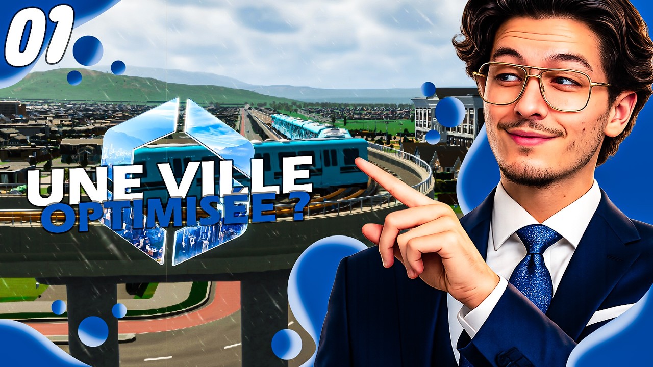 UNE VILLE TOTALEMENT OPTIMISÉE ? POSSIBLE ? - CITIES SKYLINES II | EP.01