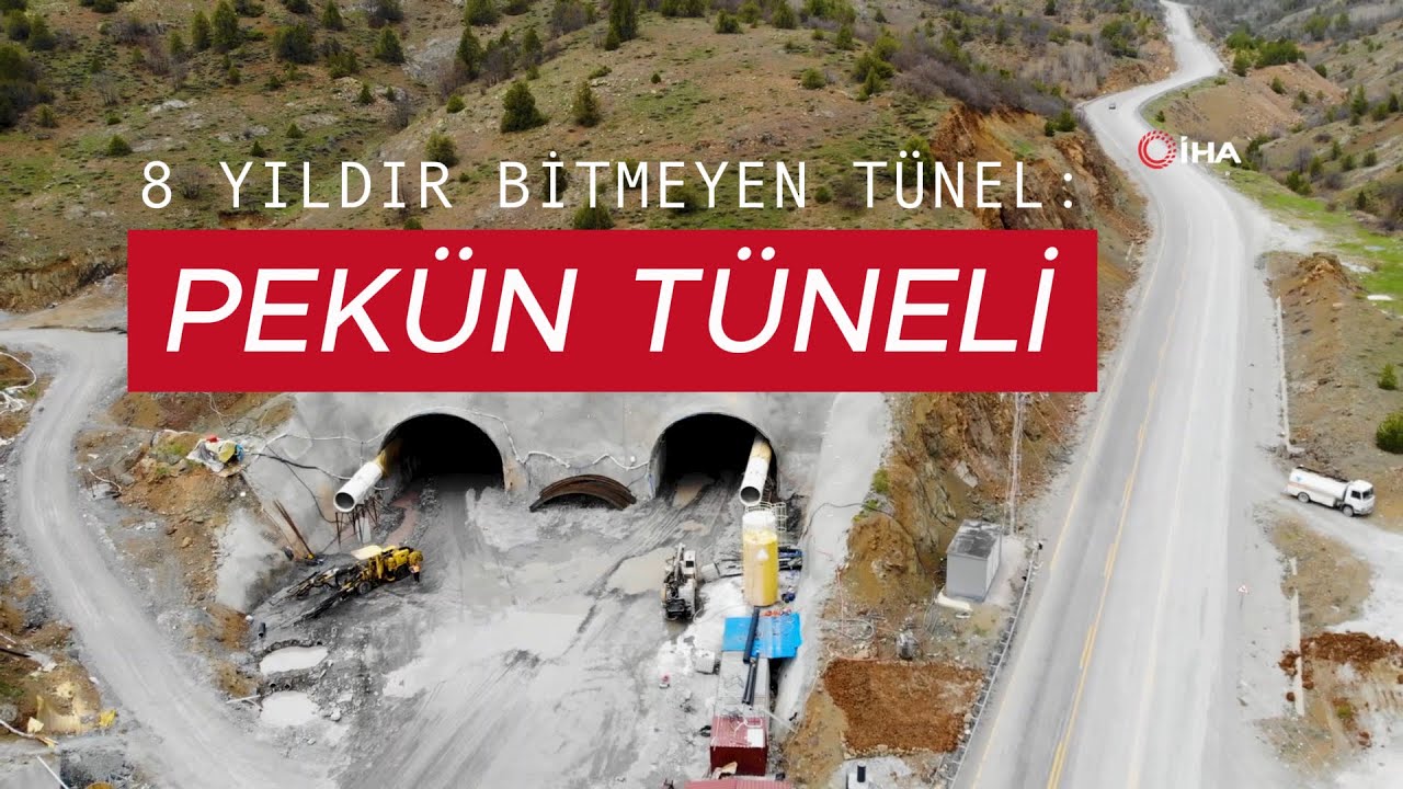 8 yıldır bitmeyen tünel: Pekün