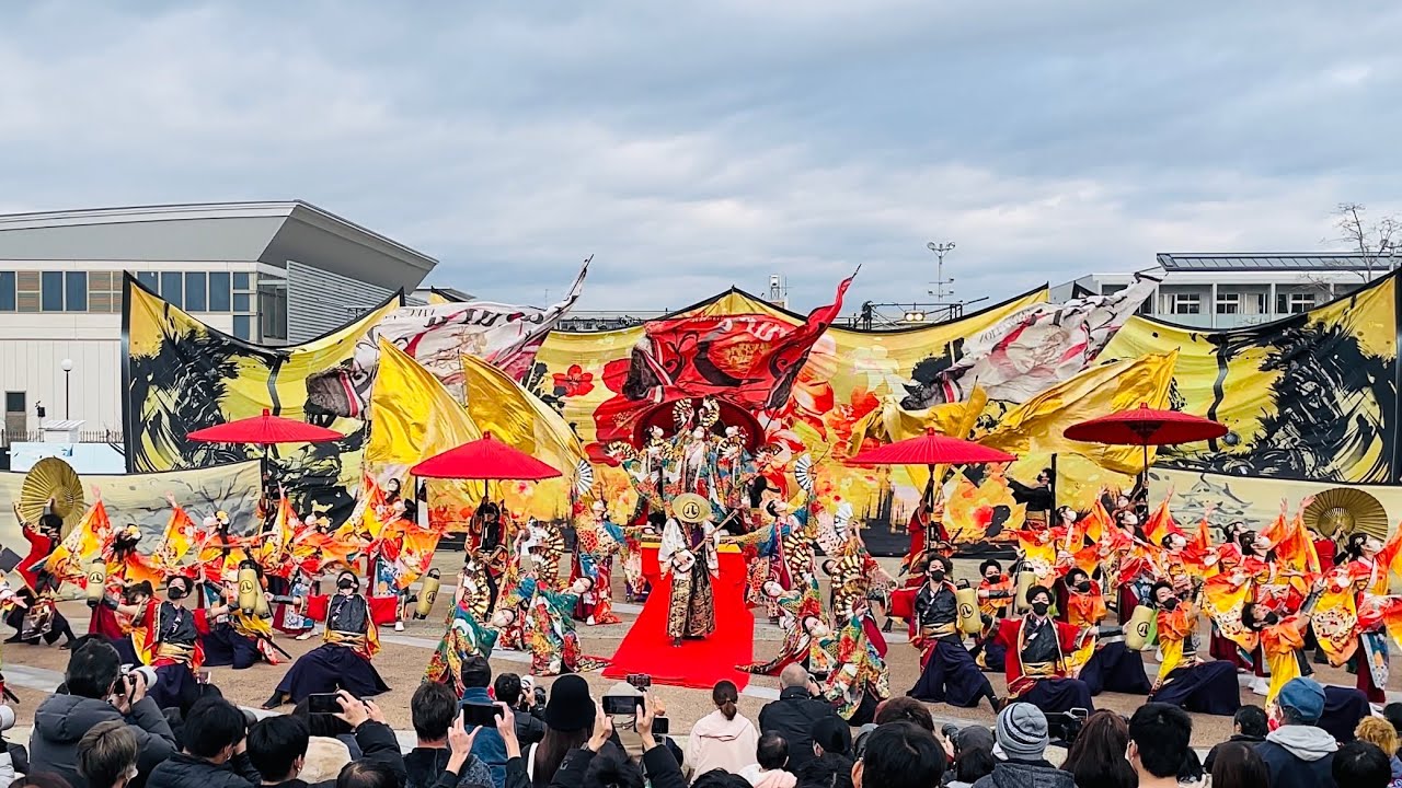 【4K】kagura 🏴 2022  “岐聖祭 よさこいタイム“岐阜聖徳学園大学    岐阜羽島キャンパス