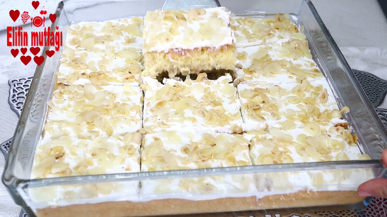 Десерт, похожий на молочный пирог с сиропом: простой и вкусный десерт
