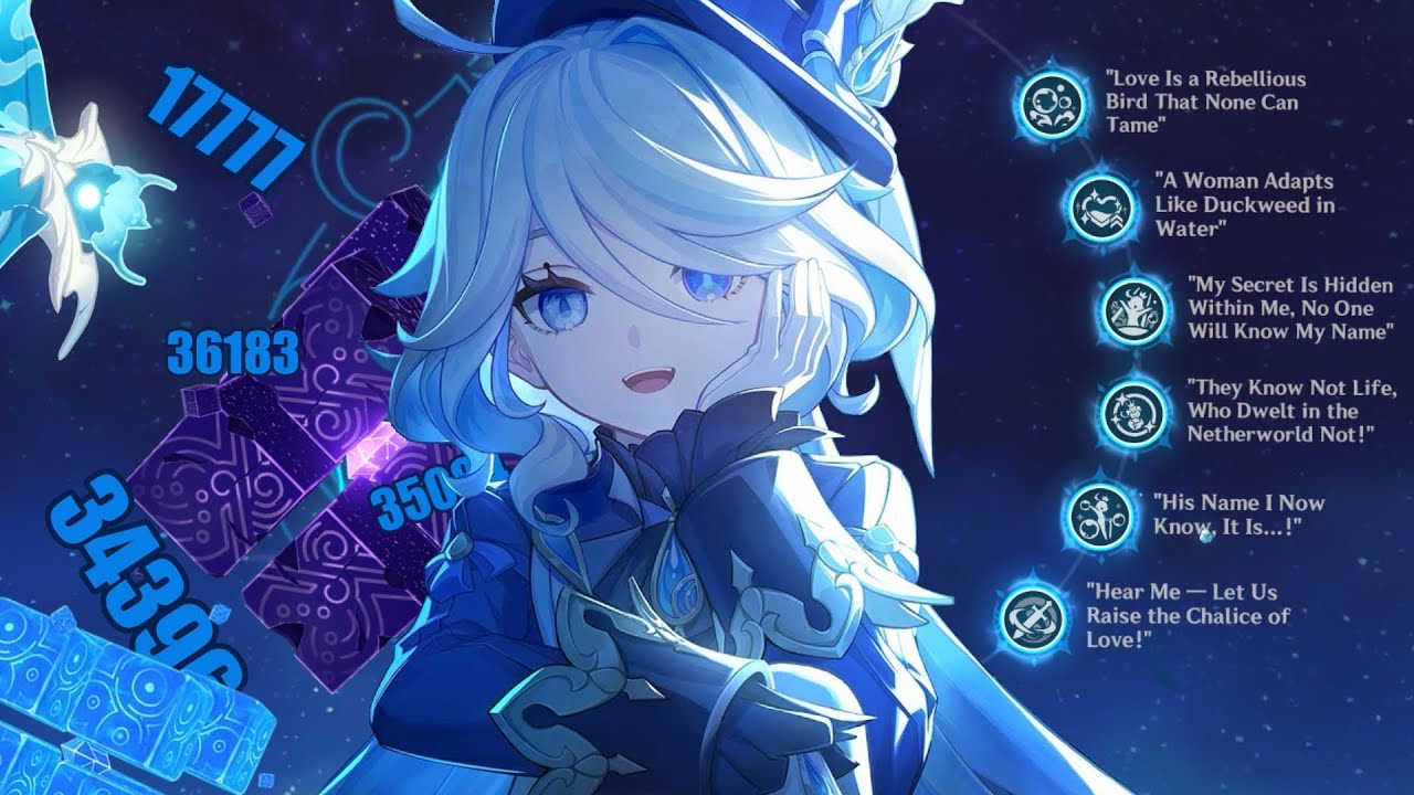 C6'ing Furina + Soloing Every Boss (Part 1) [Genshin Impact]