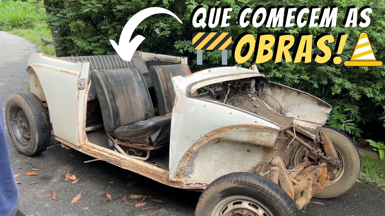 COME&Ccedil;OU A REFORMA DO FUSCA 69 Z&Eacute; GOTINHA &ndash; E DEU RUIM!