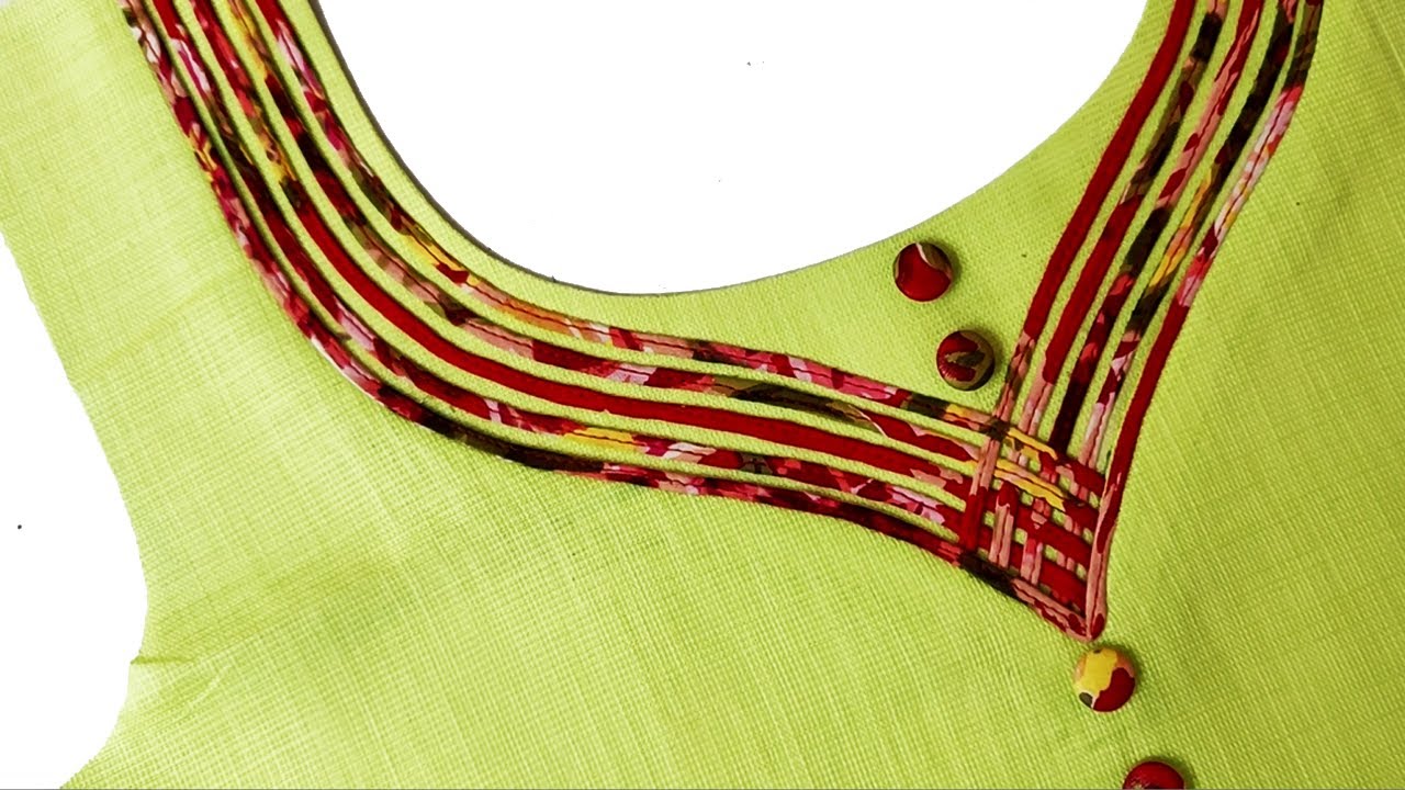 Latest Stylish and Beautiful Neck Design for Kurti/Suit/ kameez cutting and Stitching