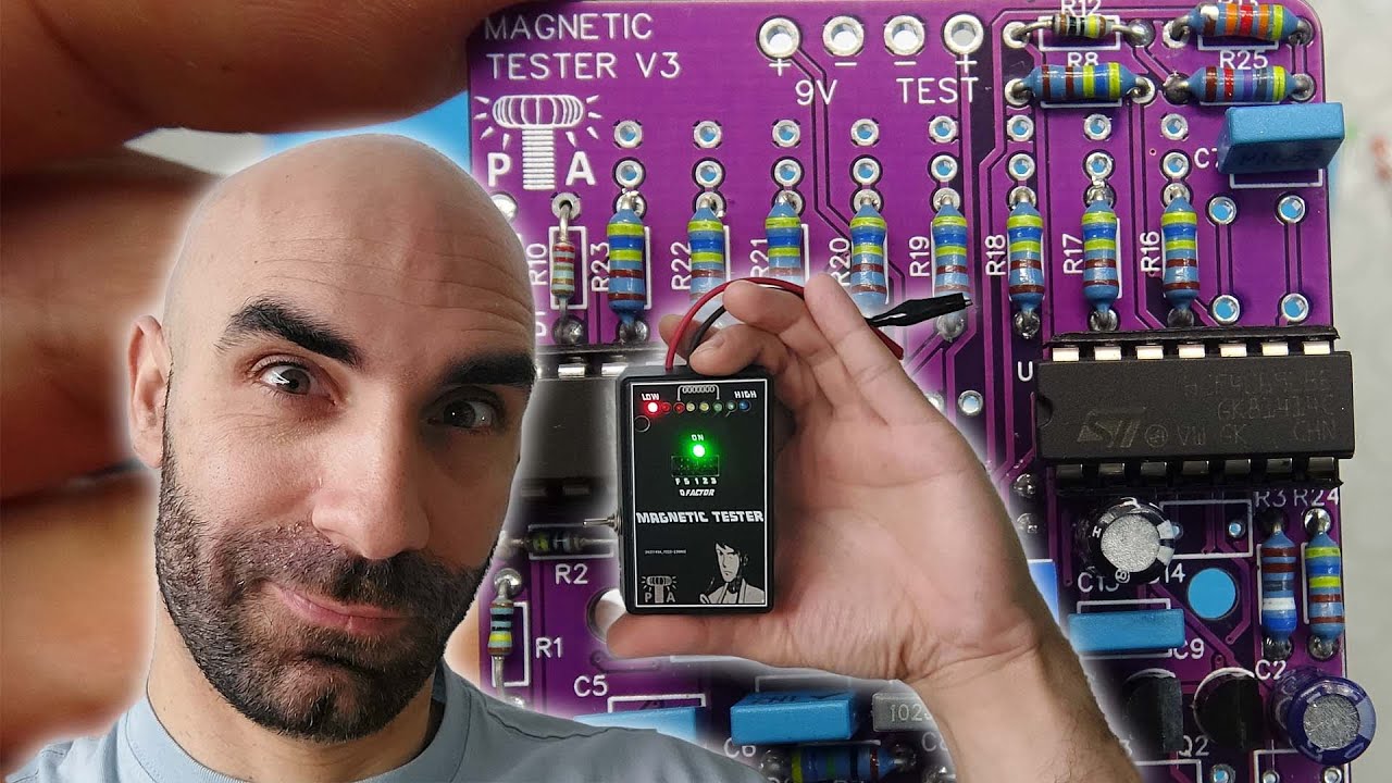 Questo è il MAGNETIC TESTER di @PierAisa - Test su CRT!