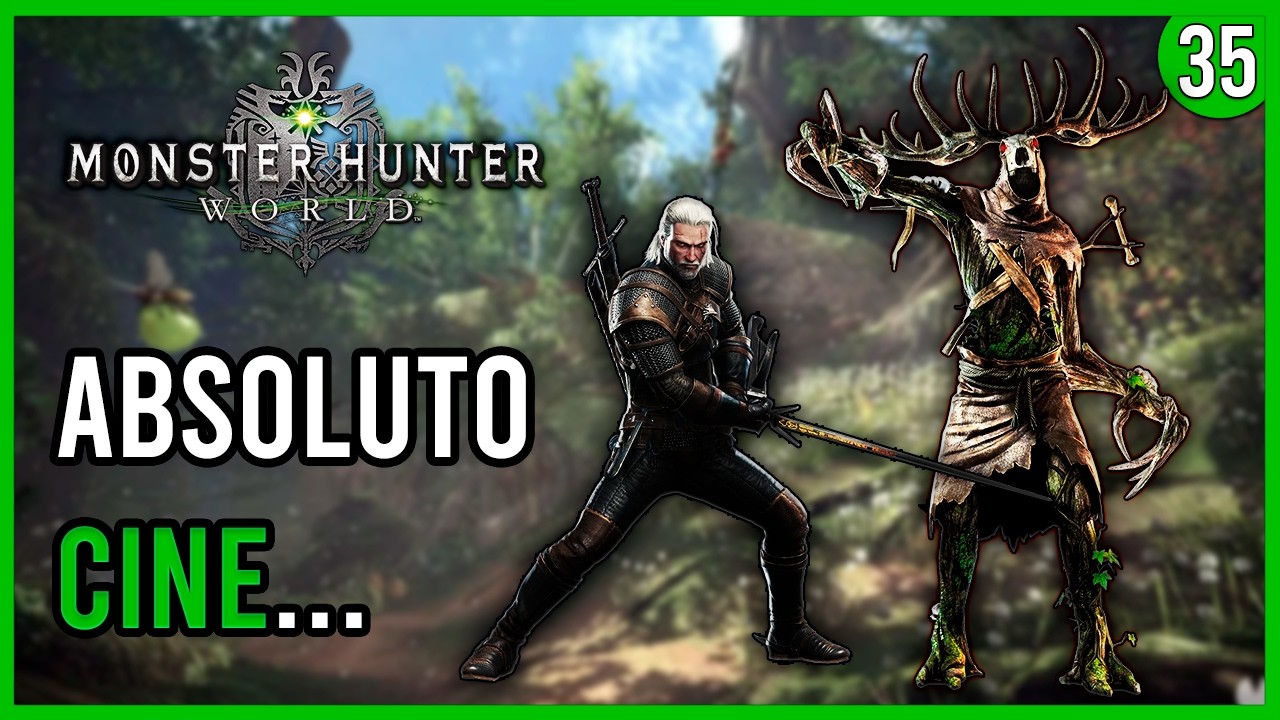 LA MALDICIÓN DEL BOSQUE ANTIGUO: LESHEN - MONSTER HUNTER WORLD GAMEPLAY