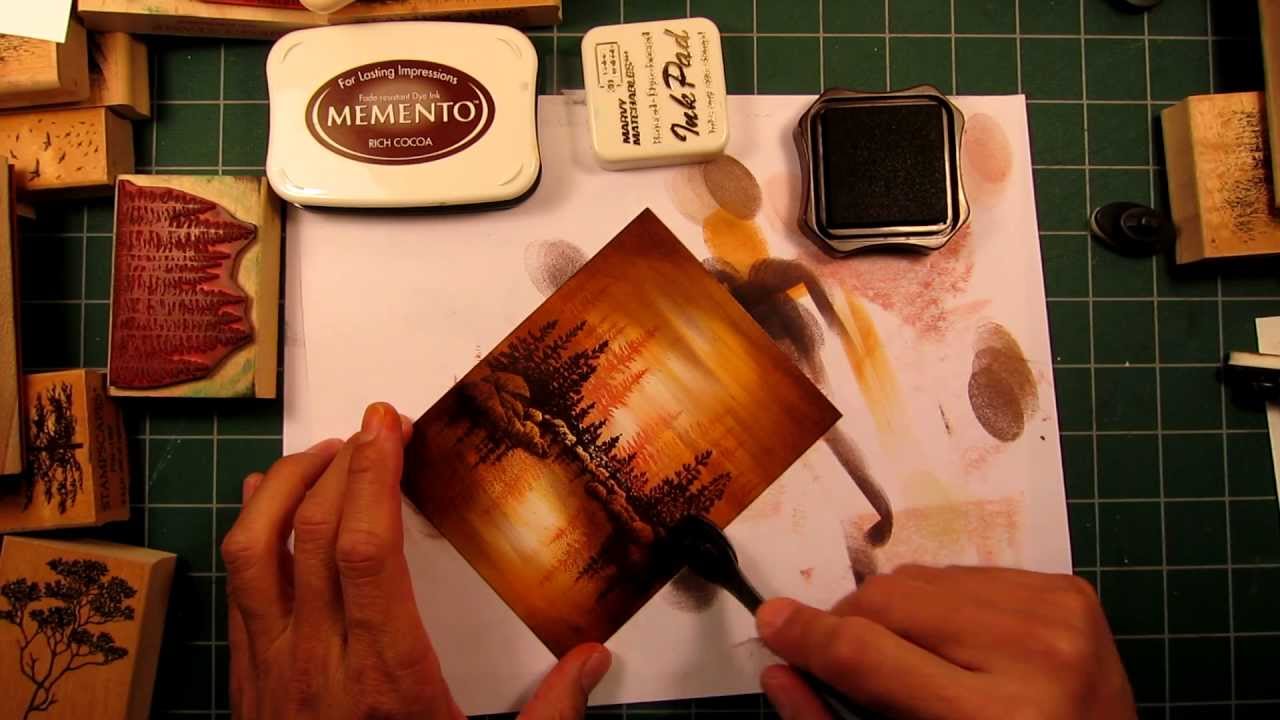 Stampscapes 101: Video 9.  Depth Through Value