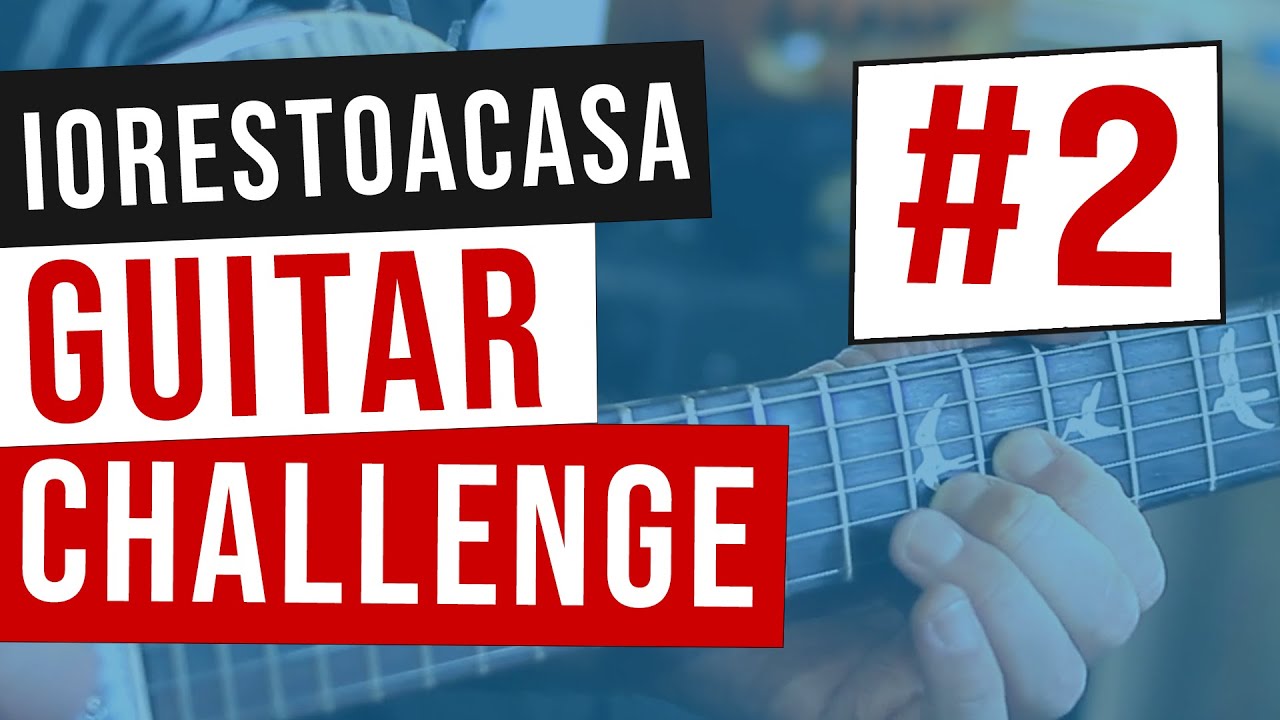 IRESTOACASAGUITARCHALLENGE #2 - Guitar contest Ciro Manna, Musicoff, DV Mark e ZOOM