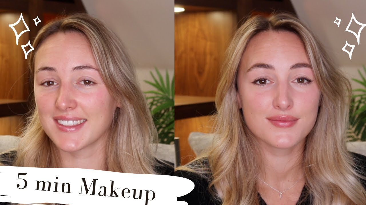Easy 5 Minute Video Call Makeup | All Things Yazz