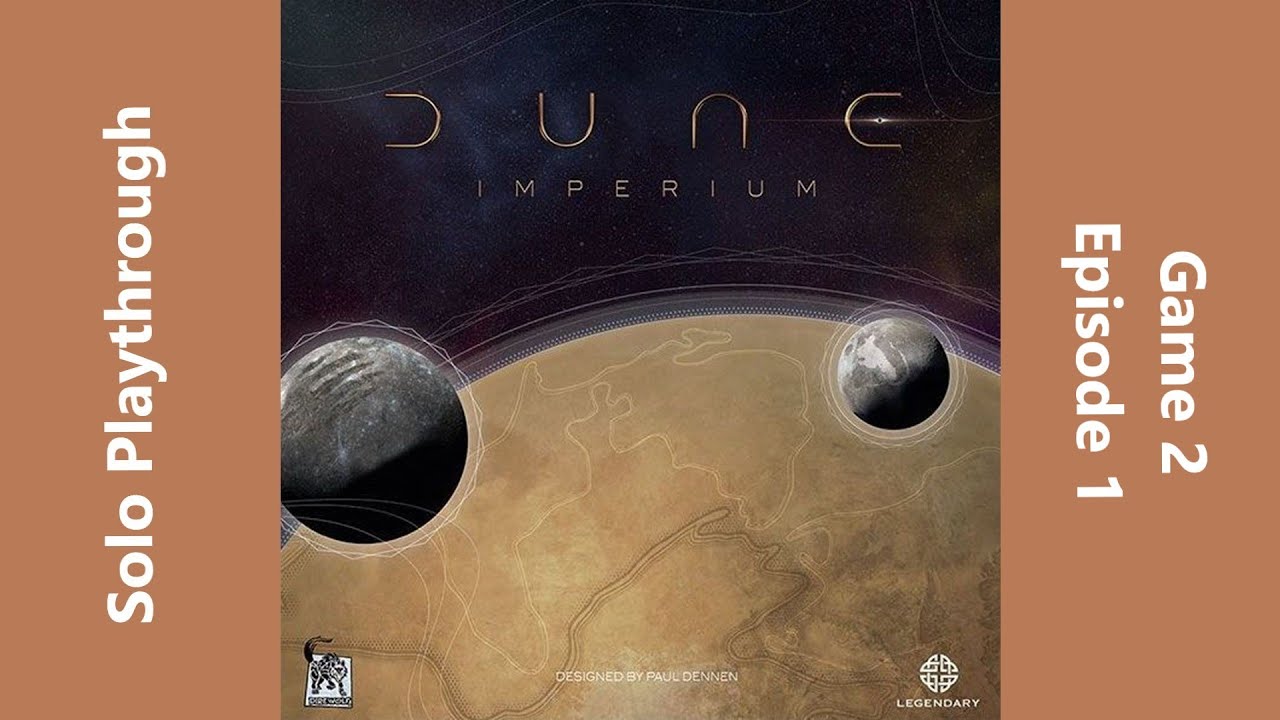 Dune Imperium - Одиночное прохождение на уровне сложности 