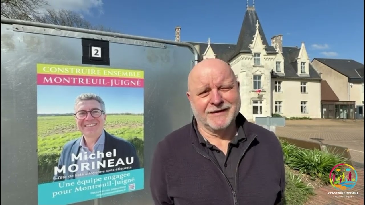 Patrice LE BER, candidat sur la liste Construire ensemble Montreuil-Juigné