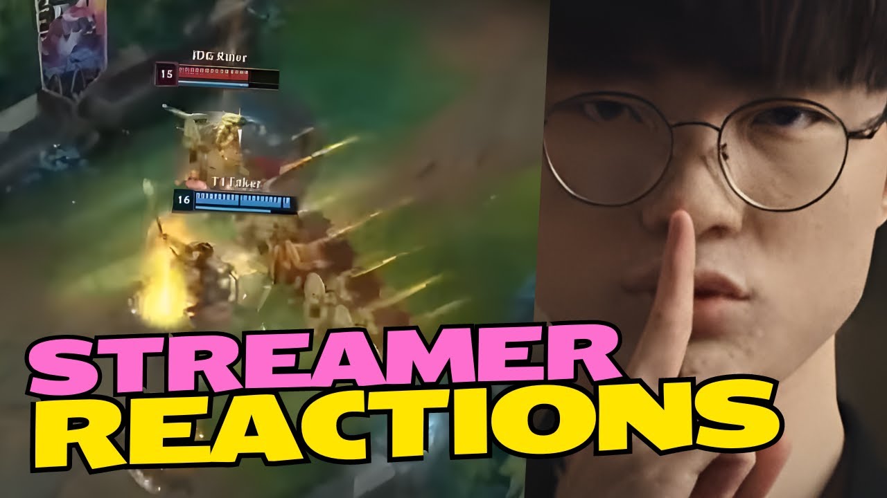 Reactions To Faker's insane Azir Ult Finding Ruler PART 2 | Worlds 2023