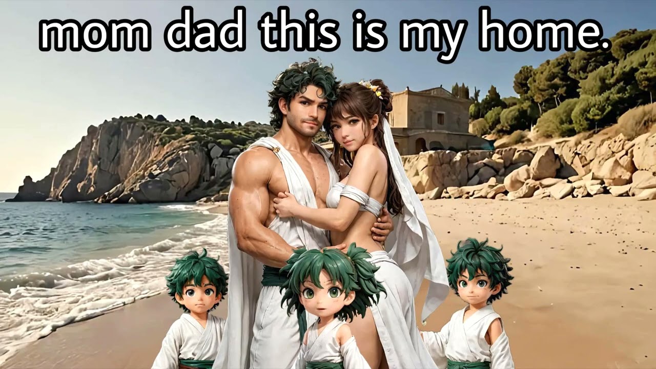 what if deku was on calypso's island part 1