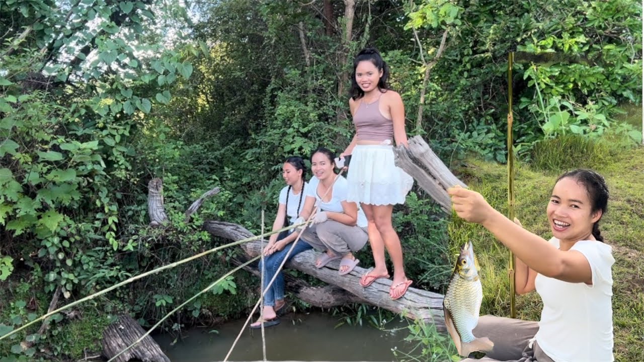ຊິດເບັດປາຕາມໄຮ່ນາ ເຂົ້າກຳລັງອອກຮວງ🇱🇦ชิดเบ็ดปลาตามไฮ่นาข้าวกำลังออกรวง
