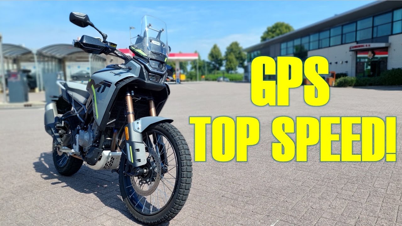 2025 CFMOTO 450MT / IBEX 450 - GPS TOP SPEED