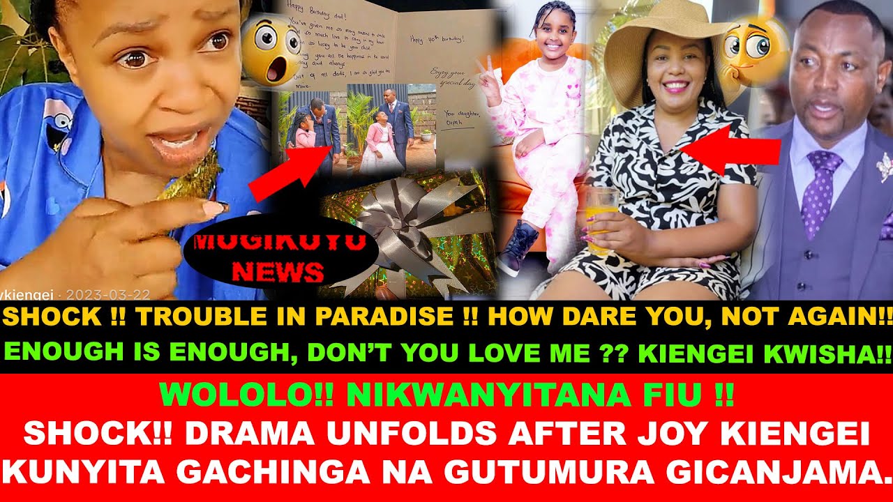 JOY KIENGEI ON FIRE NA GUTUMURA GICANJAMA KINENE MUNO,AFTER KEZIAH $ DAUGHTER DID THIS FOR KIENGEI
