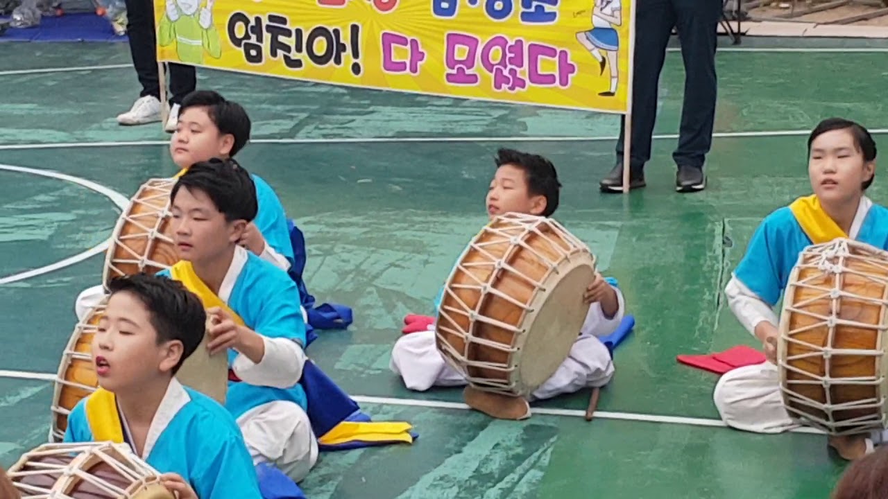 진주금성초등학교 사물놀이 68회개천예술제 대상^^