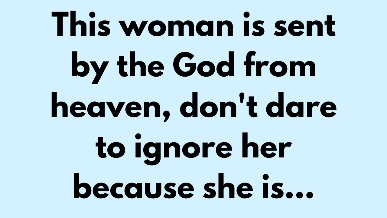 💌 🛑 God Message Today | This woman is sent by the God from heaven... #Godsays #God #Godmessage