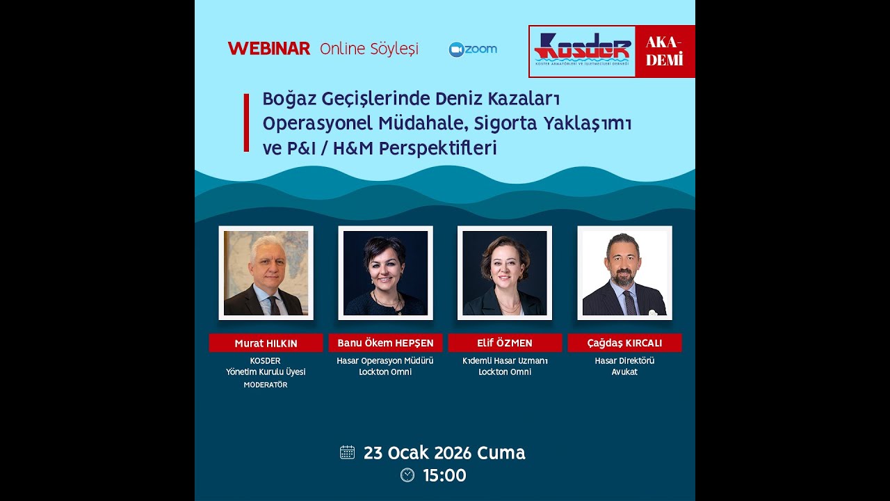 Boğaz Ge&ccedil;işlerinde Deniz Kazaları