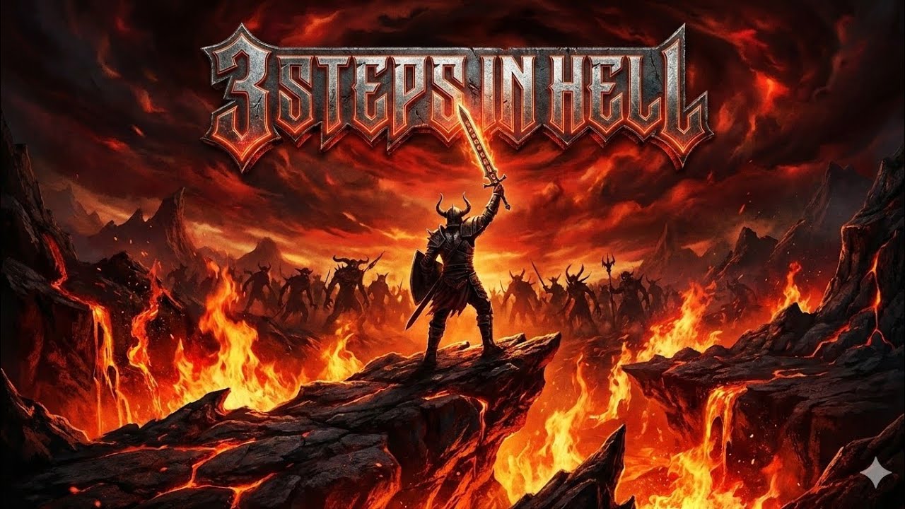 3 Steps in Hell | Epic Melodic Power Metal Duet | Battle Anthem | Musiklectik 