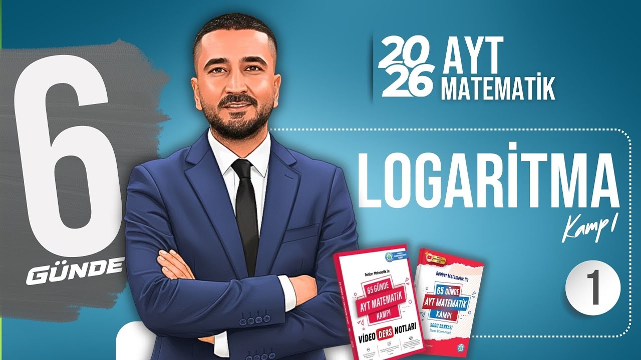 Logaritma 1 | LOGARİTMA KAMPI | 65 Günde AYT Matematik