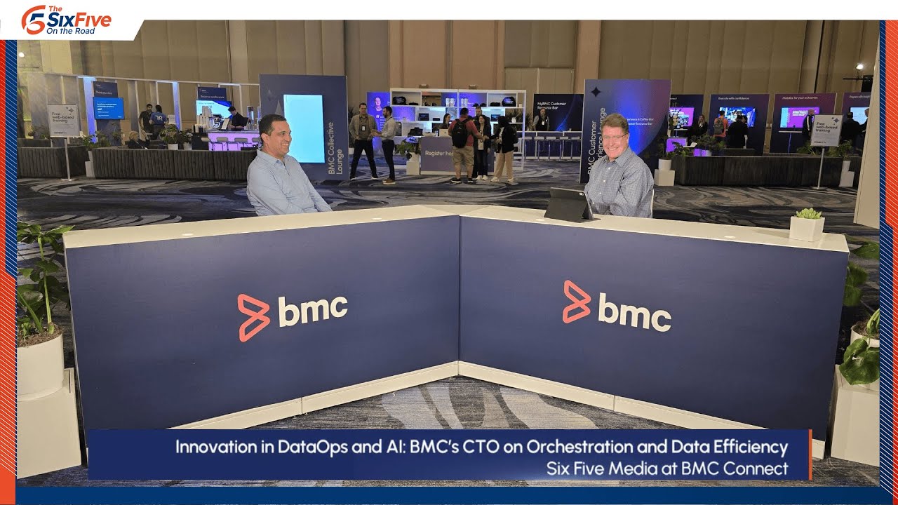 Innovation in DataOps and AI: BMC's CTO on Orchestration and Data Efficiency - at BMC Connect