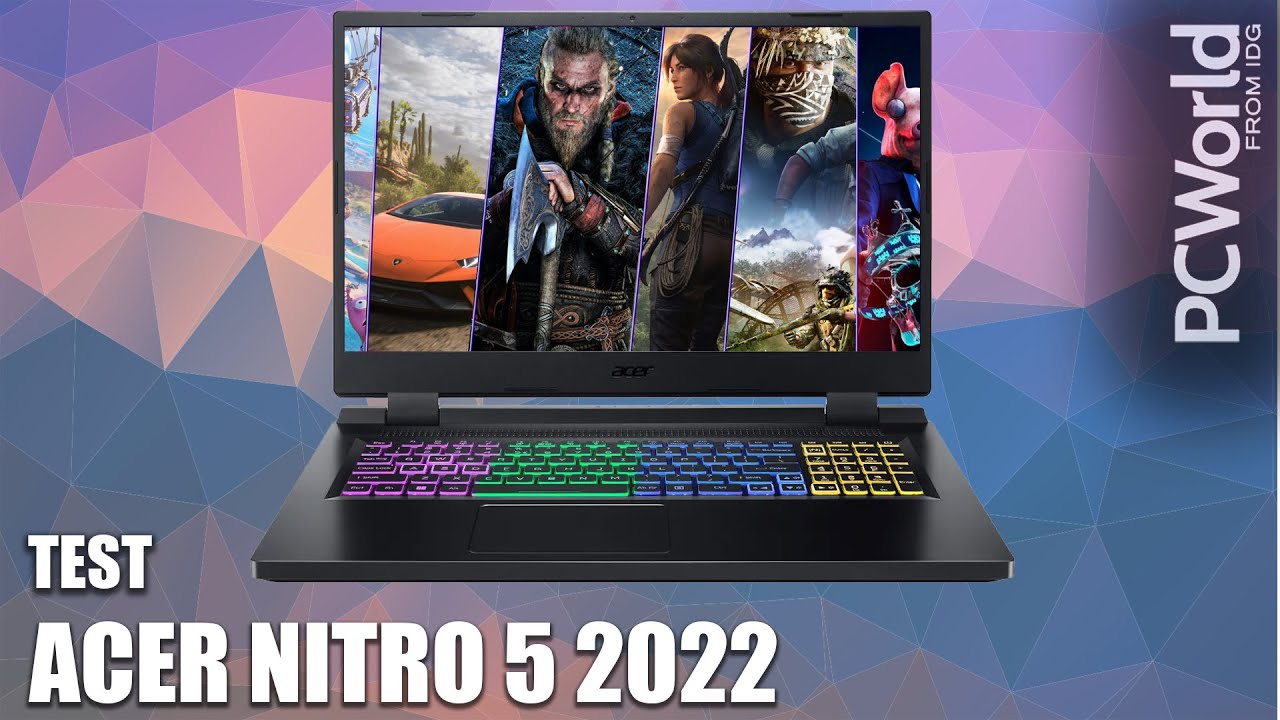 ACER NITRO 5 2022 - TEST WYDAJNOŚCI i5-12500H + RTX 3060 🔥 🔥