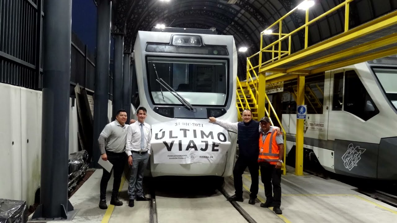 EL ULTIMO TREN DE PASAJEROS DE PUEBLA, ASI ACABO EL TREN TURÍSTICO EN PUEBLA