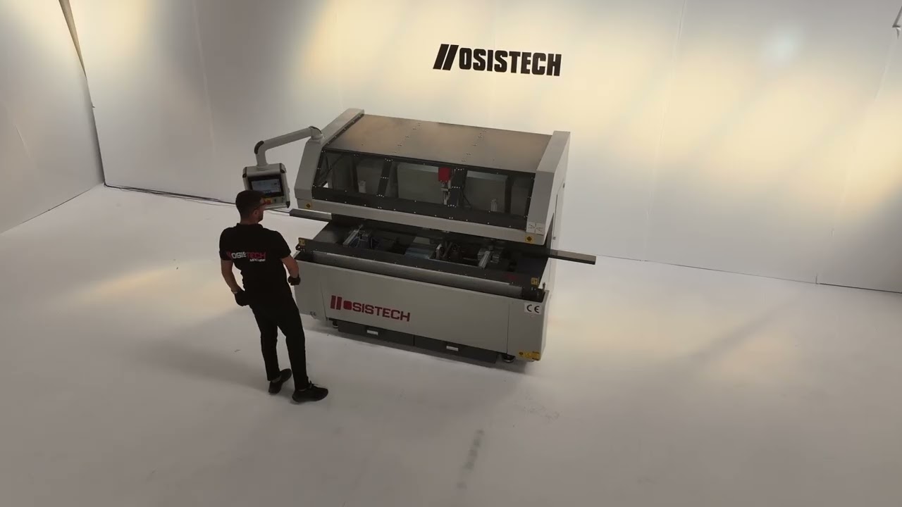 OST-500 Aluminum & uPVC 3 Axis CNC Processing Center