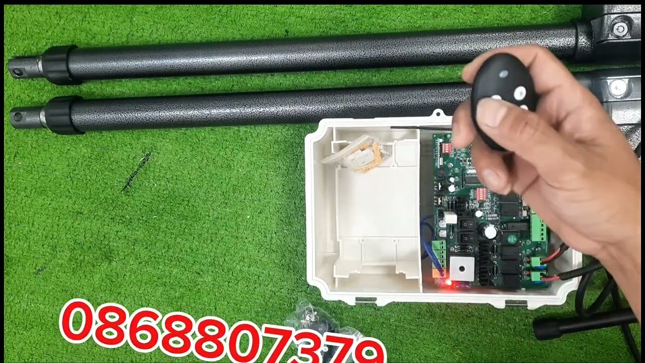 Hướng dẫn cài đặt tay đòn master 24V 500kg 0868807379