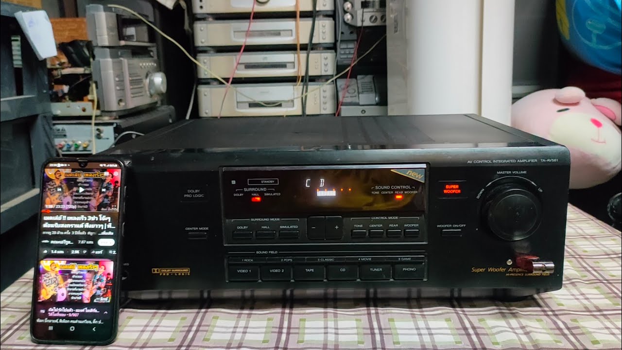 เครื่องเสียง SONY อินทิเกรตแอมป์ AMPLIFIER TA-AV561 เพิ่มฟังก์ชันบลูทูธและ USB