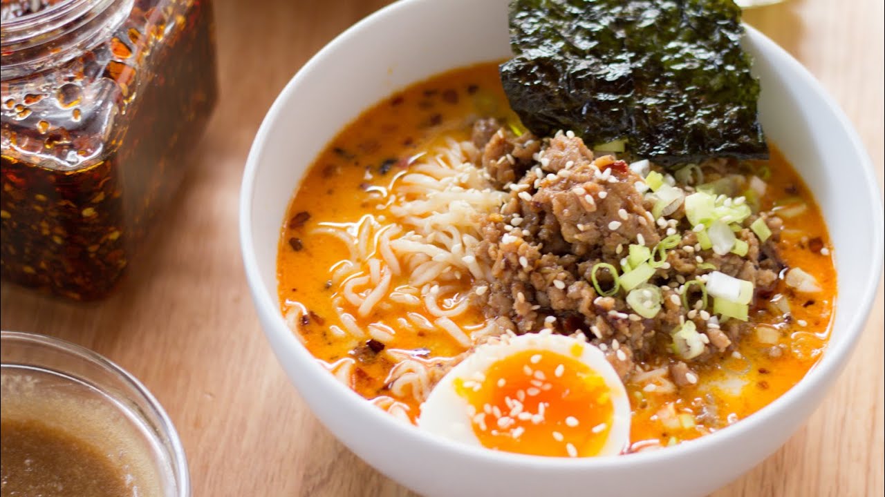 RESEP RAMEN ENAK RUMAHAN RASA MAL | TANTAMEN RAMEN RECIPE