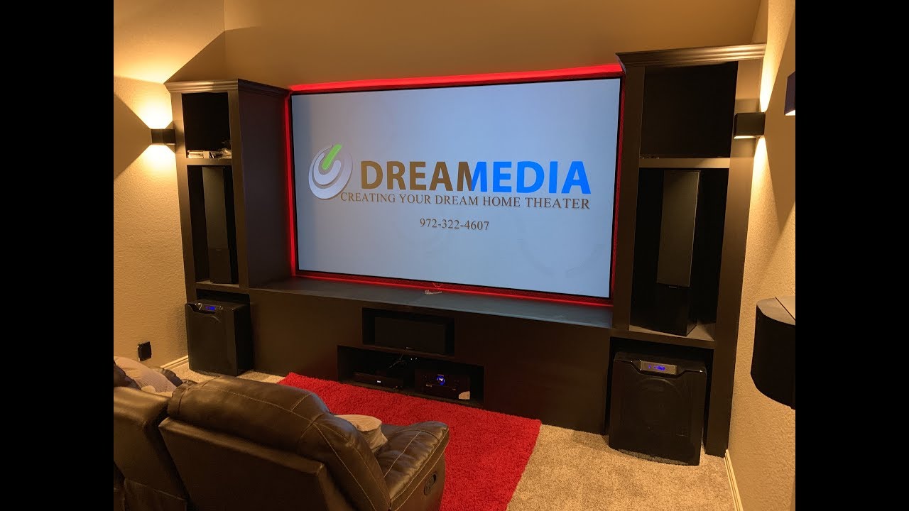 AWESOME SETUP + DEMO!! Dolby Atmos 7.2.4 Theater w/ SI 125