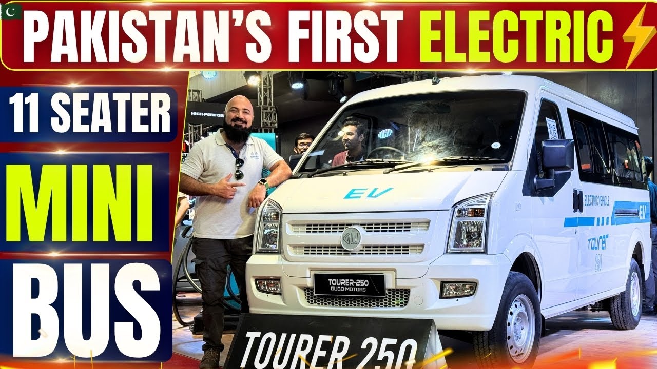 FIRST ELECTRIC 11 SEATER MINI BUS IN PAKISTAN | FIRST OF IT’S KIND IN PAKISTAN 