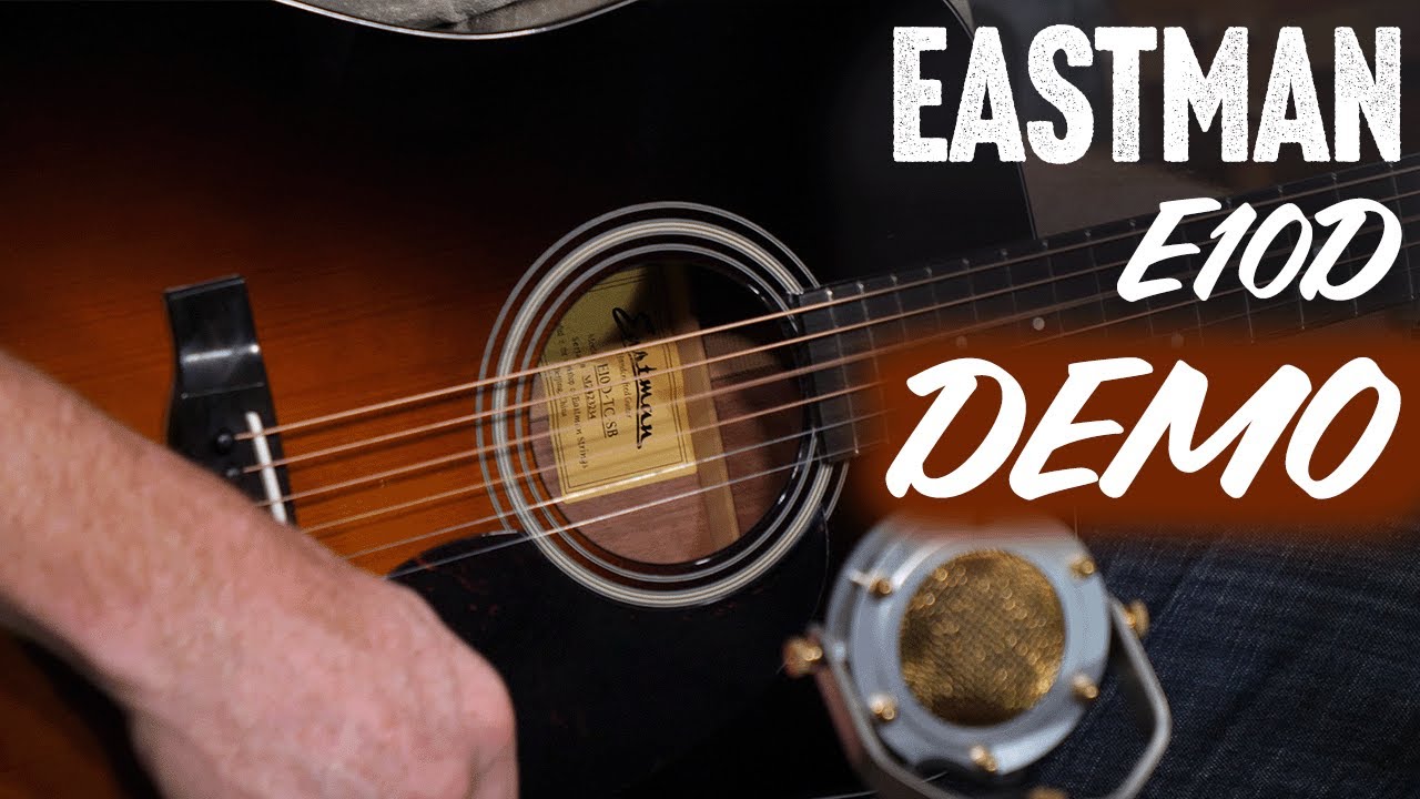 Демонстрация гитары Eastman E10D Sunburst в магазине Banjo Ben's General Store!