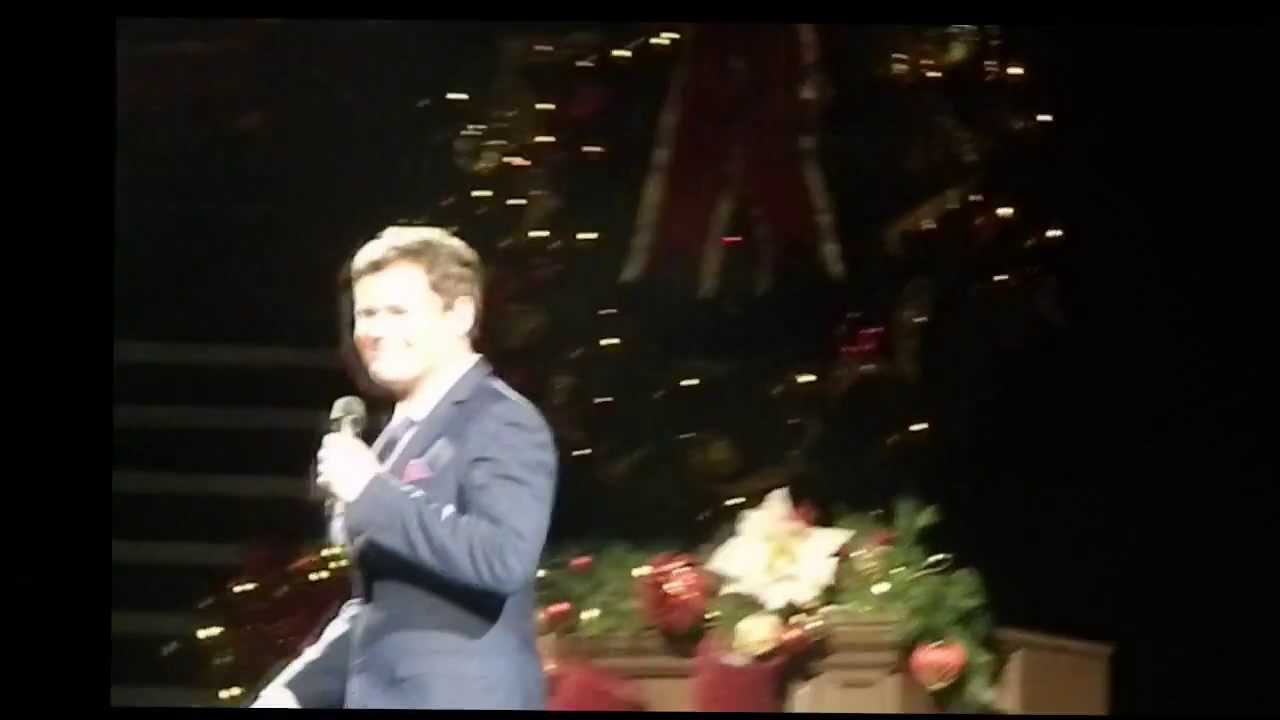 If Everyday Could Be Christmas - Donny Osmond in the Crowd (Columbus, OH)