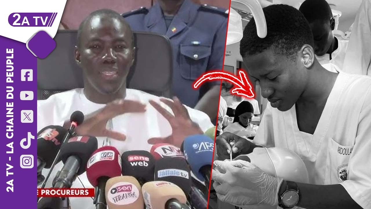 Dernière minute : Le Procureur face à la Presse, Décès Abdoulaye BA...