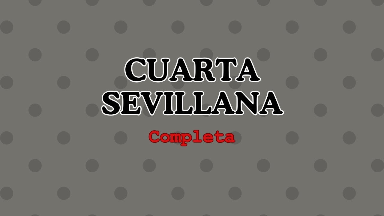 ➡️ CUARTA SEVILLANA entera | Aprender sevillanas | sevillanas de feria | cómo bailar la cuarta 4️⃣