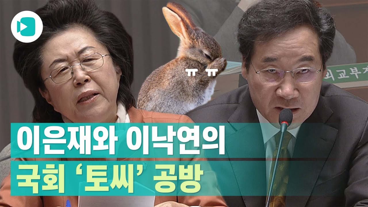 이은재 의원과 이낙연 총리, 토씨 하나를 놓고 맞붙다 / 비디오머그