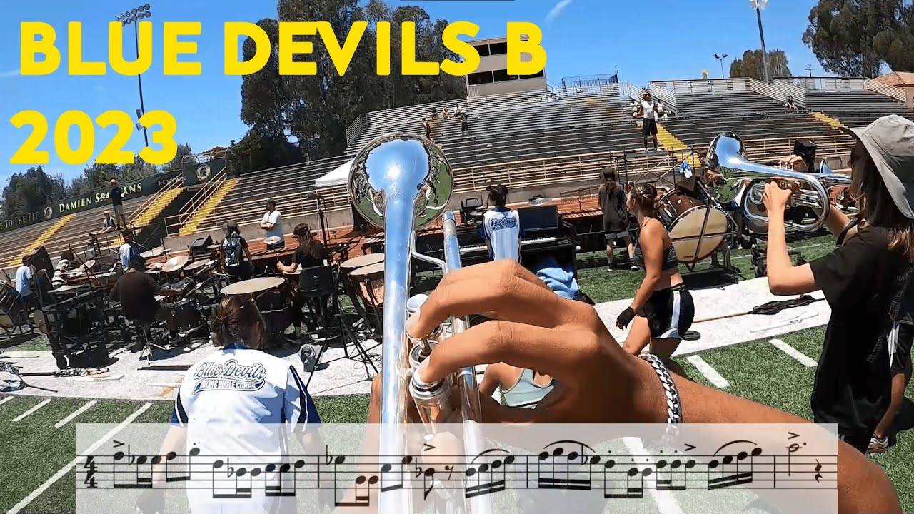 Blue Devils B 2023 Lead Trumpet Transcription