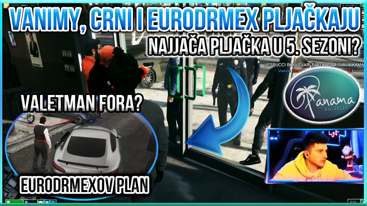 NAJBOLJA PLJAČKA 4. SEZONE? *VANIMY, CRNI I EURODRMEX* VALETMAN FORA!