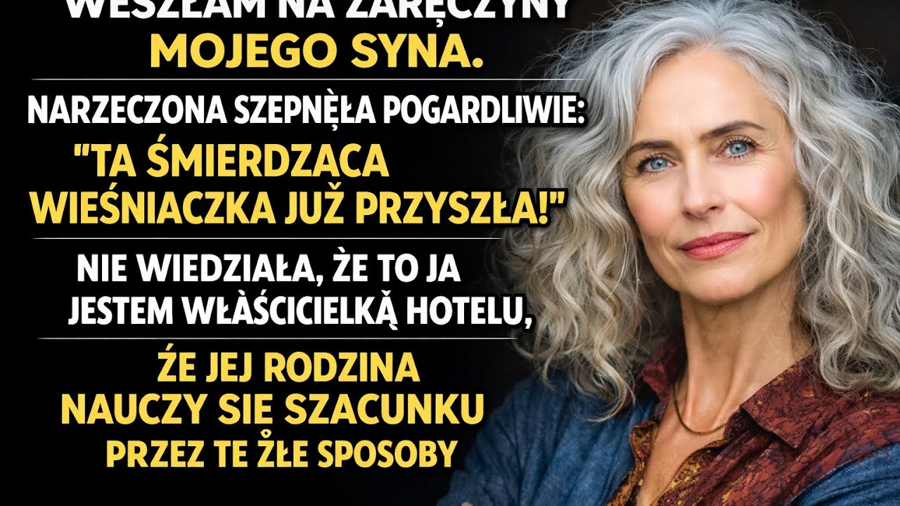 Wyśmiali mnie na zaręczynach mojego syna — wtedy ujawniłam, że jestem właścicielką hotelu, w którym