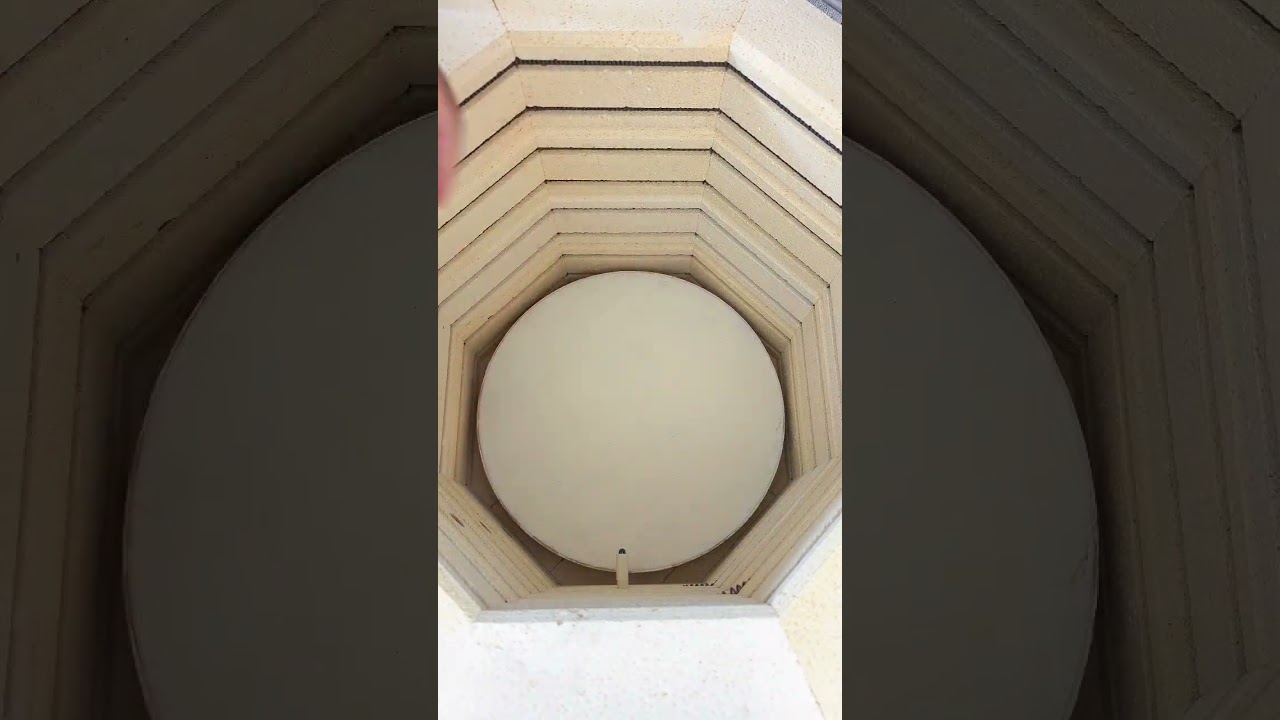 First pottery glaze firing in my new skutt 818 kiln ( 