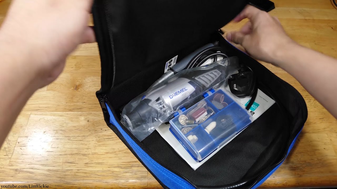 DREMEL4000-1/45 Outil rotatif multi-usage Déballage et Test