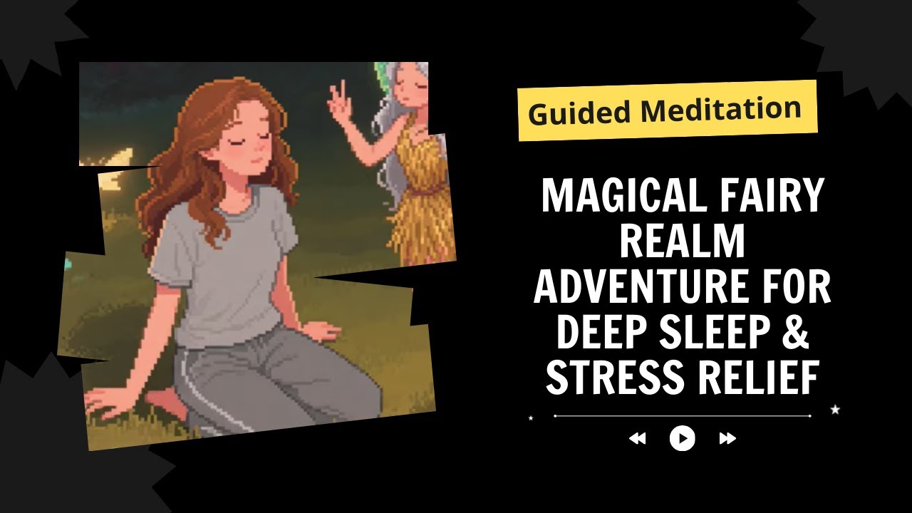 Guided Meditation: Magical Fairy Realm Adventure for Deep Sleep & Stress Relief