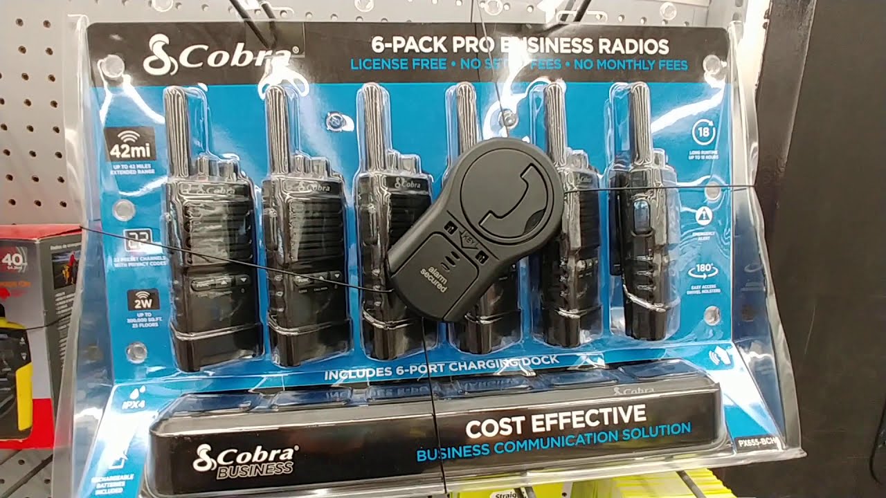Walkie Talkies At Walmart - Oct 2020