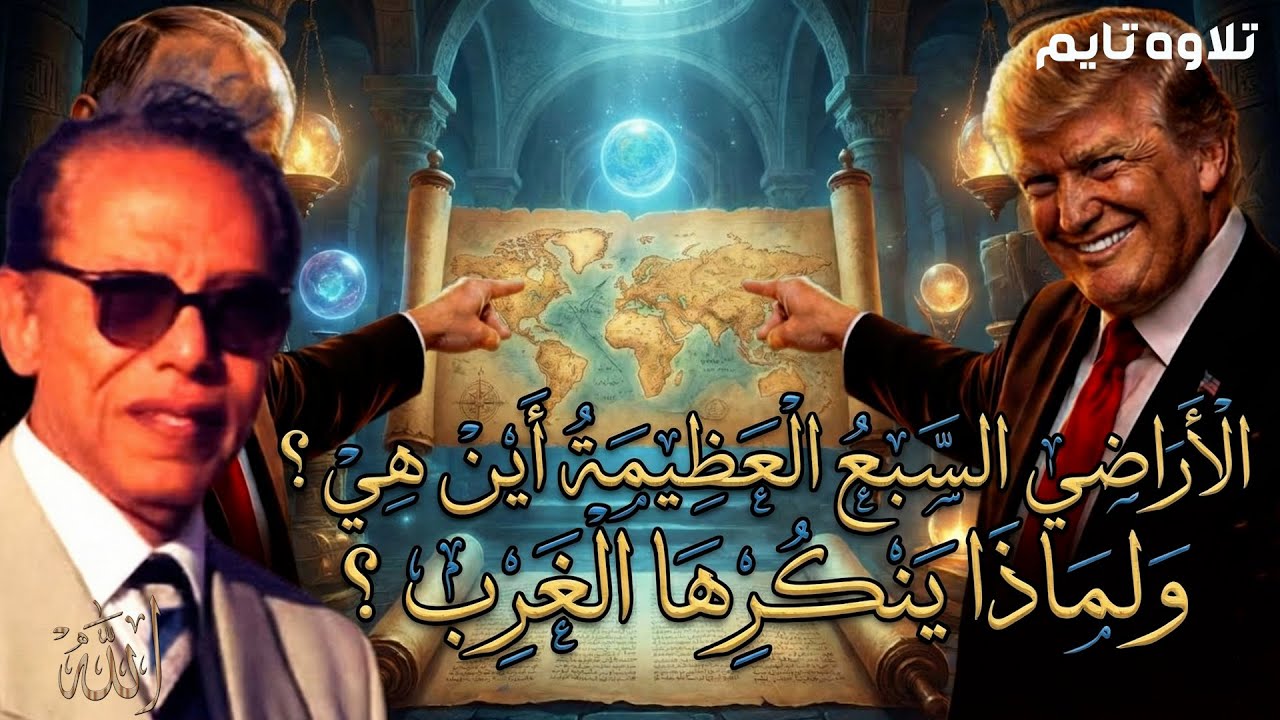 في هذا الفيديو يتناول واحدًا من أكثر المواضيع غموض الأراضي السبع العظيمة التي ورد ذكرها في القرآن.